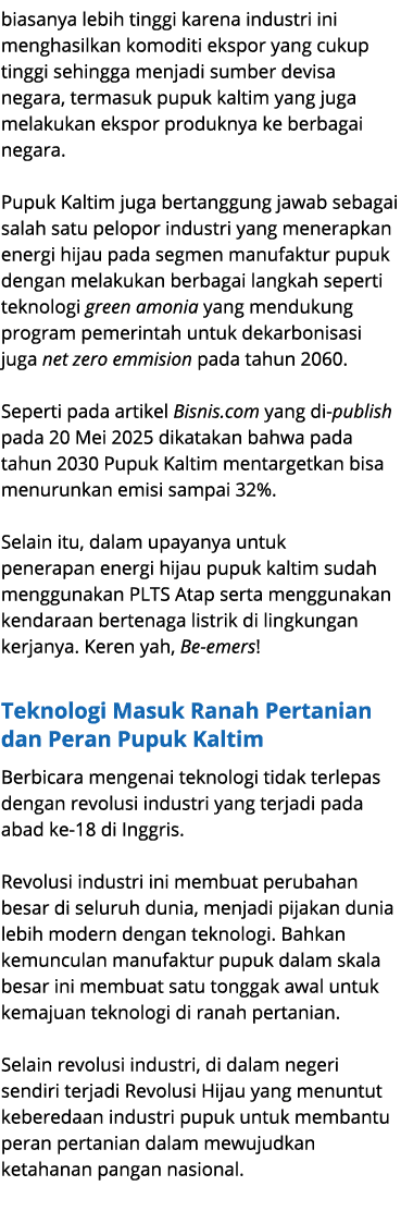 biasanya lebih tinggi karena industri ini menghasilkan komoditi ekspor yang cukup tinggi sehingga menjadi sumber devi...