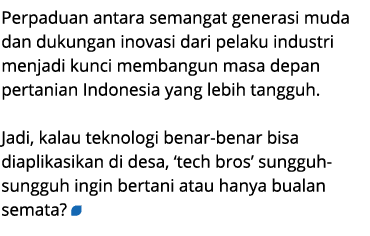 Perpaduan antara semangat generasi muda dan dukungan inovasi dari pelaku industri menjadi kunci membangun masa depan ...