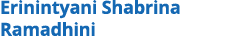 Erinintyani Shabrina Ramadhini