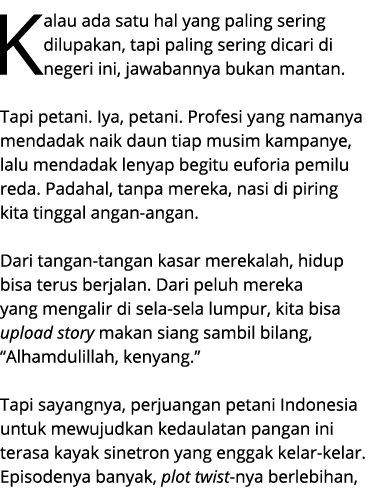 Kalau ada satu hal yang paling sering dilupakan, tapi paling sering dicari di negeri ini, jawabannya bukan mantan. Ta...